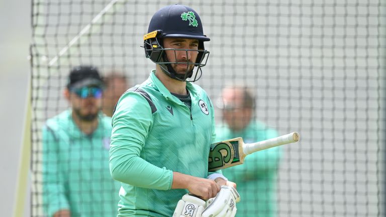 Andrew Balbirnie prepares for Ireland v England Test