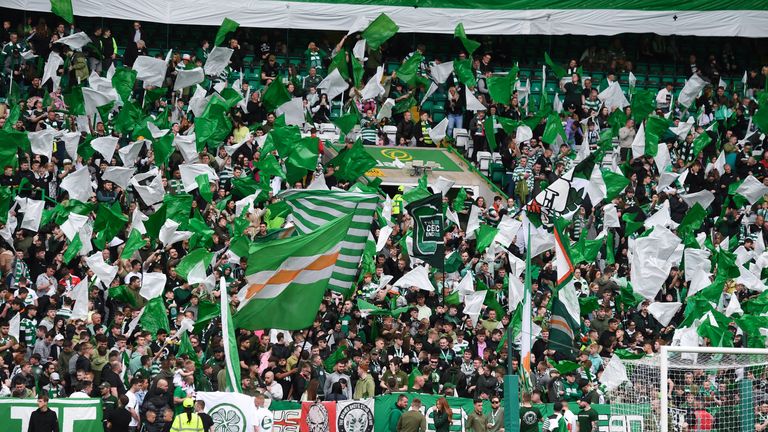 It was a SWPL record crowd at Celtic Park