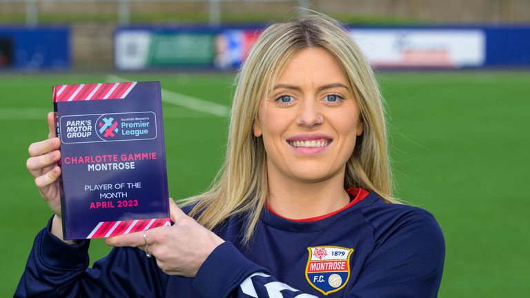 Charlotte Gammie is the SWPL player of the month 