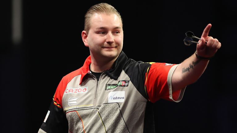 Dimitri Van den Bergh: Photos from the Premier League event at the First Direct Arena, Leeds on Thursday 27th April 2023.