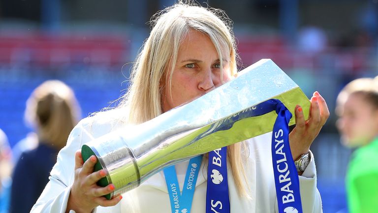 Emma Hayes celebra con su cuarto título consecutivo de la WSL