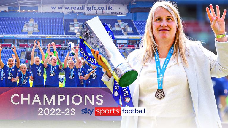 Emma Hayes has four consecutive WSL titles