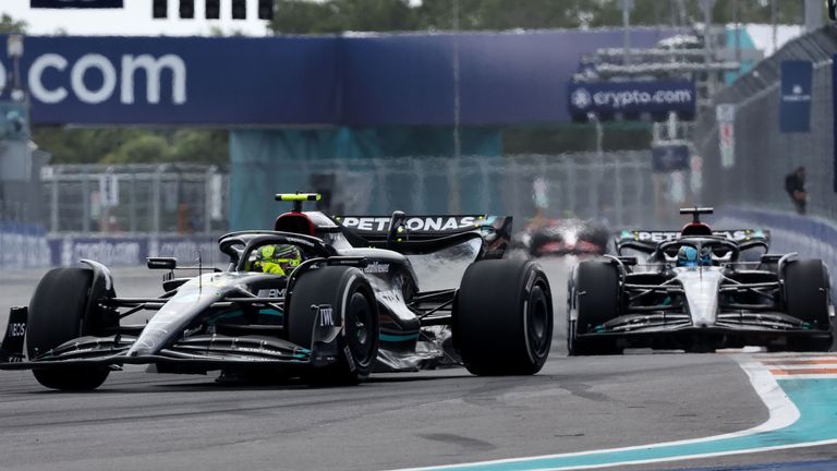 Mercedes will run their upgrades on the W14 for the first time in Monaco