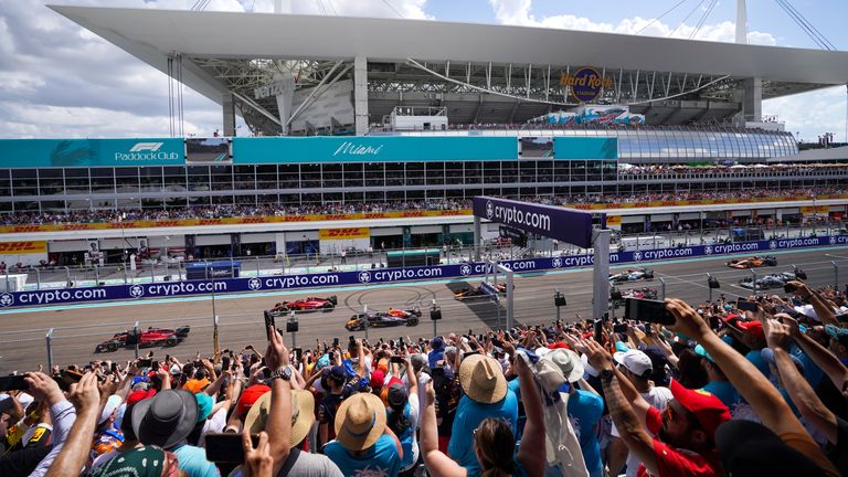 The Miami GP sold out for its inaugural race in 2022
