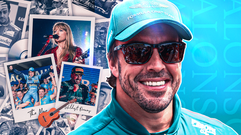 Fernando Alonso Taylor Swift Graphic