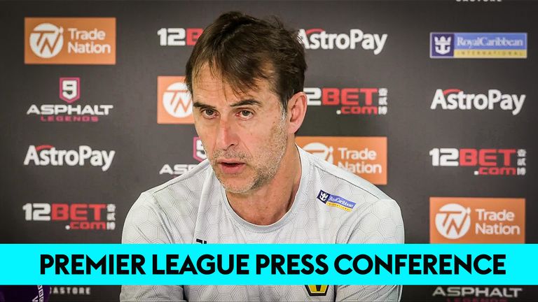 Wolves head coach Julen Lopetegui