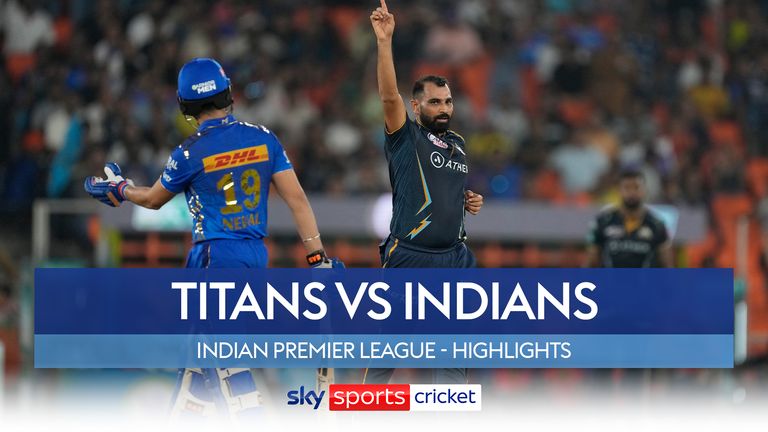 Gill powers Titans to IPL final with win over Indians