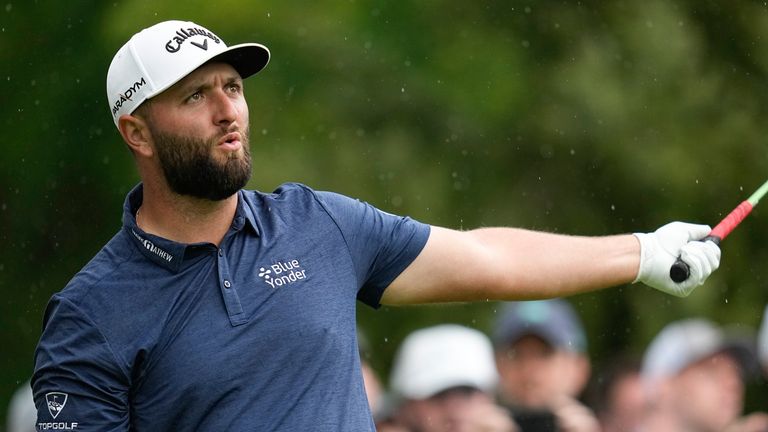 Jon Rahm, PGA Championship, round two (Associated Press)