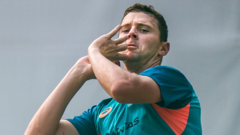 Australia's Josh Hazlewood 