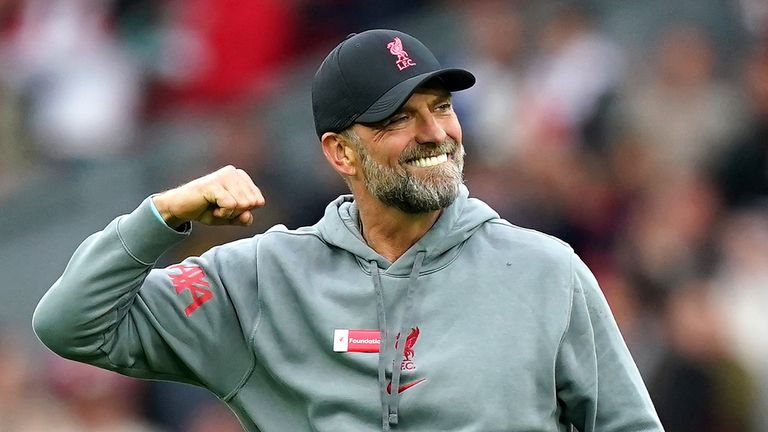 Liverpool manager Jurgen Klopp