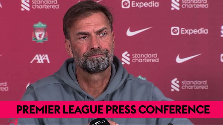 Watch Jurgen Klopp's press conference as Liverpool prepare to take on Fulham in the Premier League