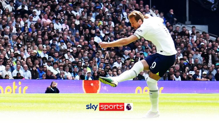 Kane&#39;s perfect free-kick from all the best angles!