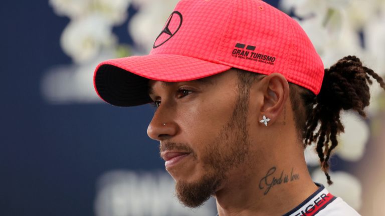 Lewis Hamilton sent a message of support to the people of the Emilia Romagna region
