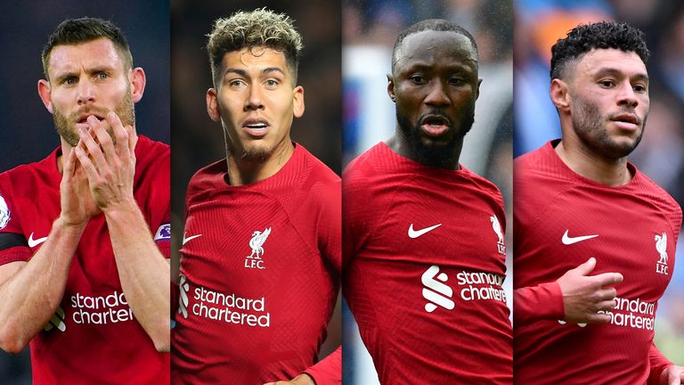 Liverpool have confirmed that James Milner, Roberto Firmino, Naby Keita and Alex Oxlade-Chamberlain will all leave the club this summer