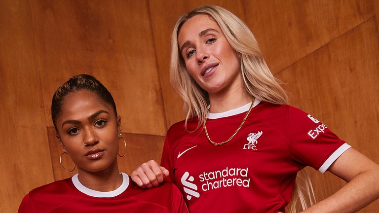 Liverpool&#39;s new kit