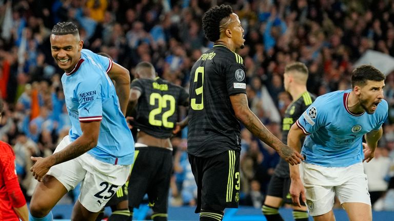 Manchester City 4 x 0 Real Madrid