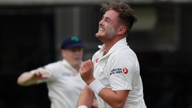 Mark Adair, England vs Ireland 2019, Test cricket, Lord&#39;s (Associated Press)