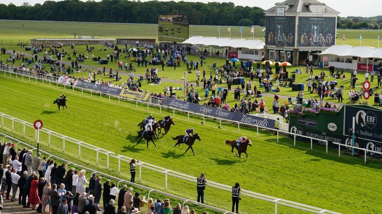 Mon Na Slieve strides away from the field at York