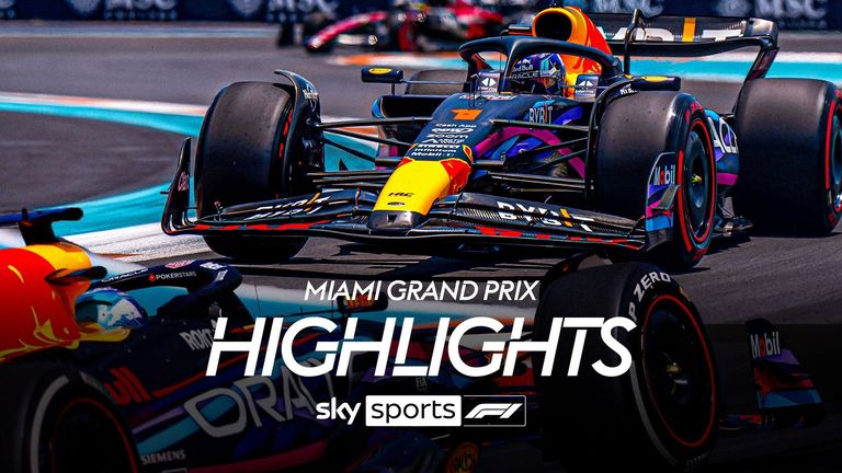 Highlights of the Miami Grand Prix at the fifth race of the season.