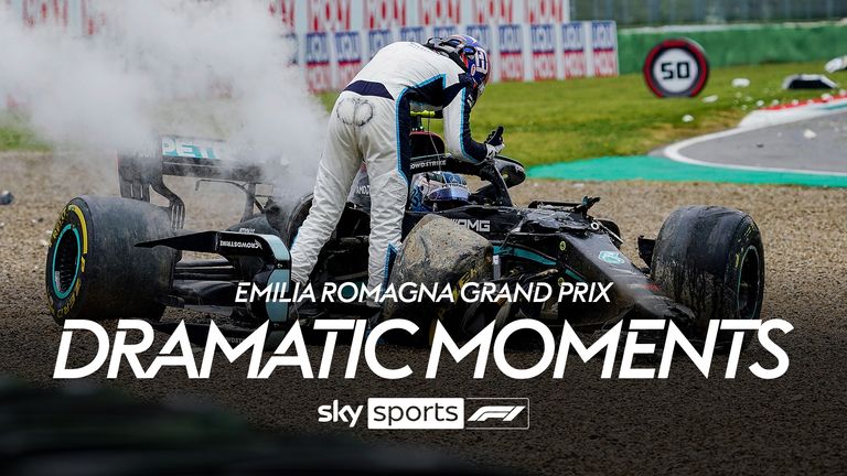 The most dramatic moments from the Emilia Romagna Grand Prix | Video ...