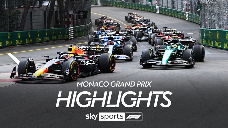 Highlights of the Monaco Grand Prix at the sixth race of the season.