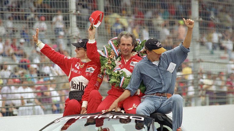 With reigning F1 world champion Nigel Mansell also participating in the 1993 Indy 500, Mario Andretti and Emerson Fittipaldi reminisce on the 30th anniversary of the spectacular race in which Fittipaldi emerged victorious.