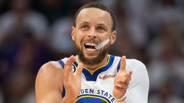 Golden State Warriors guard Stephen Curry scored a career-high 50 points to down the Sacramento Kings.