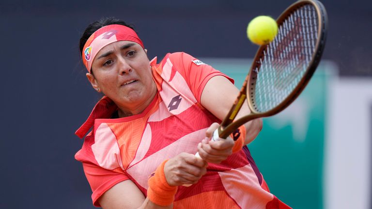 Tunisia's Ons Jabeur was the first Arab woman ever to win a WTA Tour title 