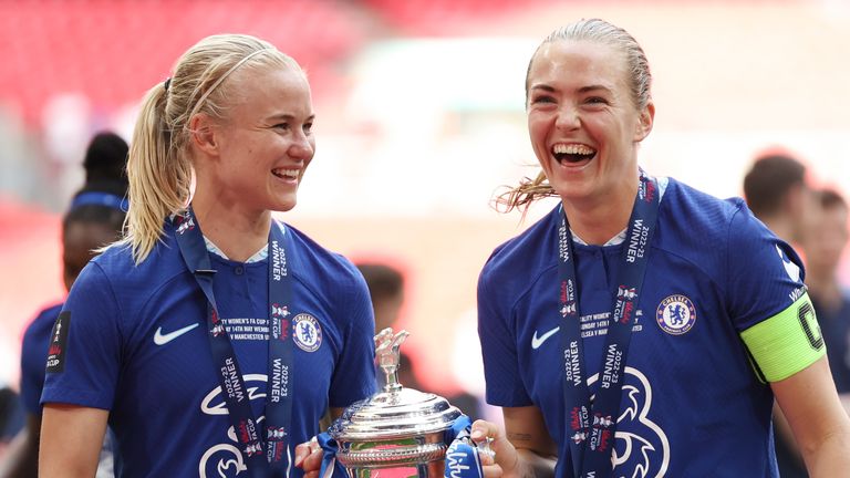 Magdalena Eriksson and Pernille Harder will leave Chelsea this summer