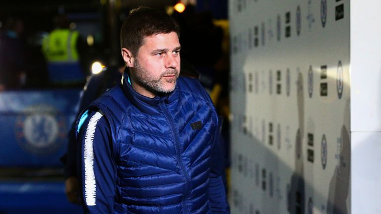 Mauricio Pochettino arrives at Chelsea with the club in the bottom half of the table
