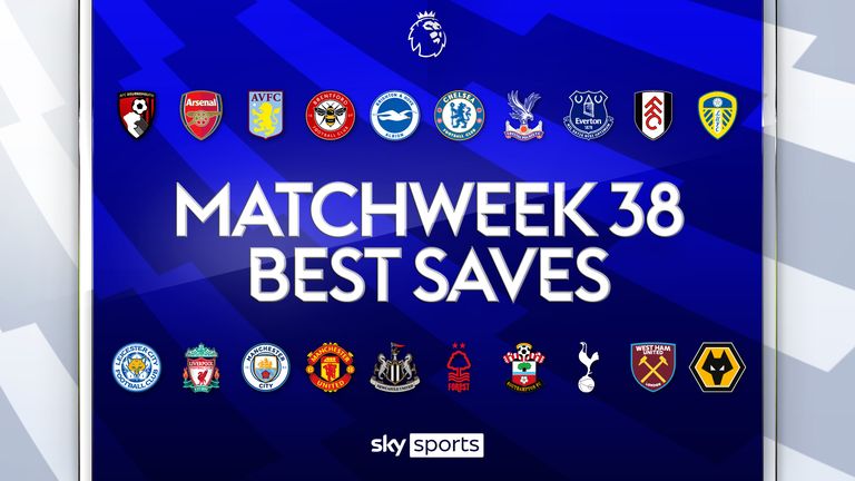 Our pick of the best saves from matchweek 34 in the Premier League, including David de Gea, Martin Dubravka and Mark Travers.