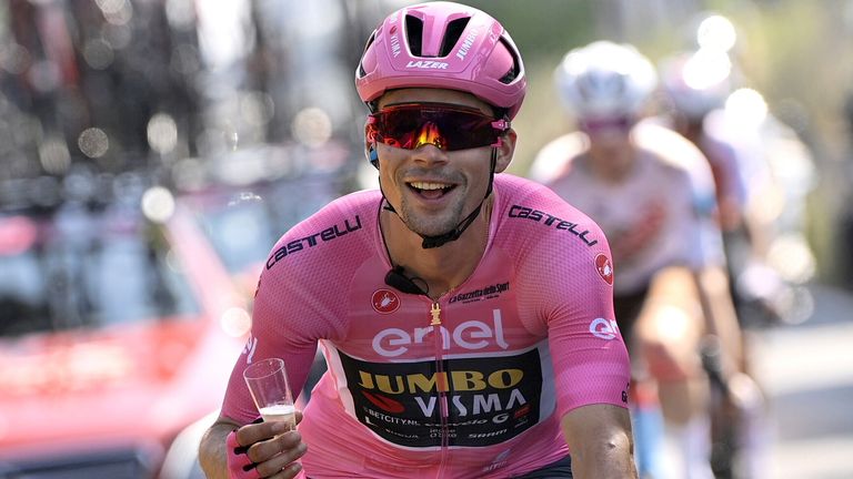 Primoz Roglic has become the first Slovenian rider to win the Giro d'Italia