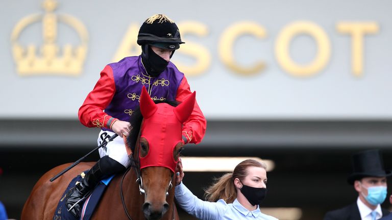 Derby-winning rider Richard Kingscote will wear the Royal colors at Windsor on Monday