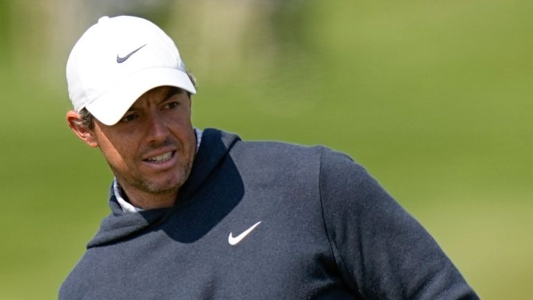 McIlroy carded a one-over 71 on Thursday morning in Rochester