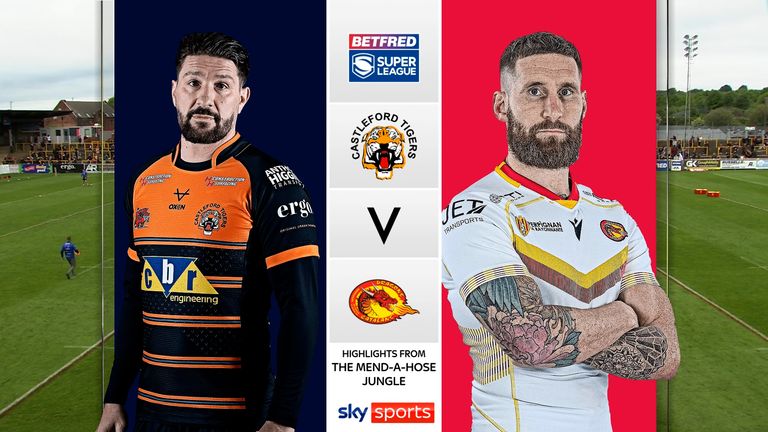 Highlights of the Super League clash between Castleford Tigers and Catalans Dragons.