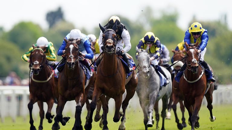 Scampi and Hayley Turner in winning action at York