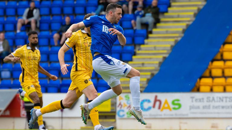 Drey Wright gives St Johnstone the lead against Livingston