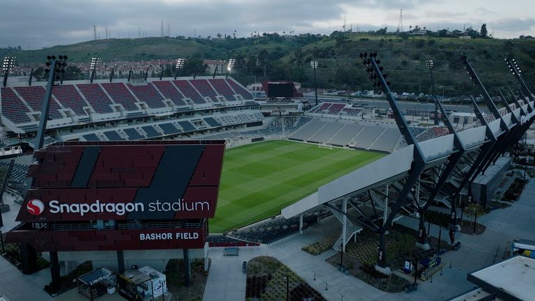 San Diego's new club will play at the Snapdragon Stadium