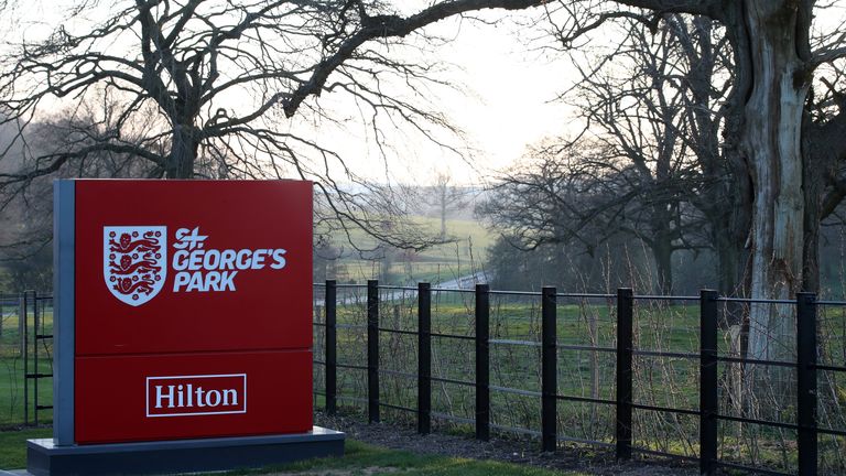 St George's Park in Burton-upon-Trent is the base for every England team