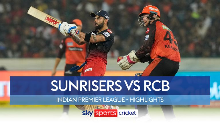 The best of the action from the Indian Premier League clash between Sunrisers Hyderabad and Royal Challengers Bangalore.