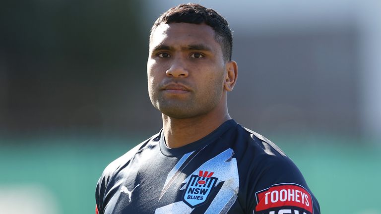 Tevita Pangai Junior is one of the new faces in Brad Fittler's NSW team