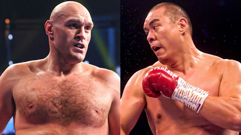 Tyson Fury has opened negotiations for a fight against Zhilei Zhang