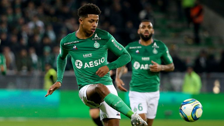 Wesley Fofana was sacked from the Saint-Etienne academy before being offered a return