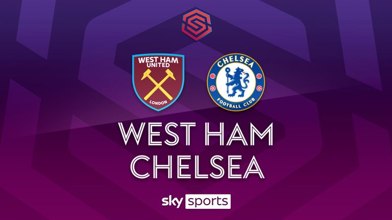 Highlights of West Ham against Chelsea in the WSL