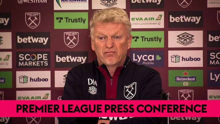 West ham manager David Moyes expects his side to give Man City a good game