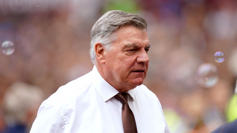 Leeds boss Sam Allardyce back at his former club