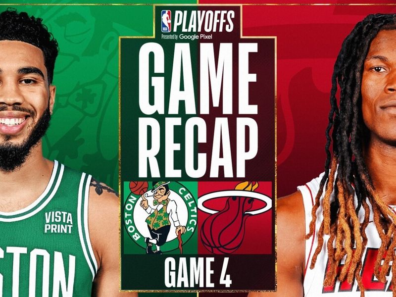 Boston Celtics avoid sweep in Game 4 against Miami Heat, but still face  unprecedented task with 3-1 series hole