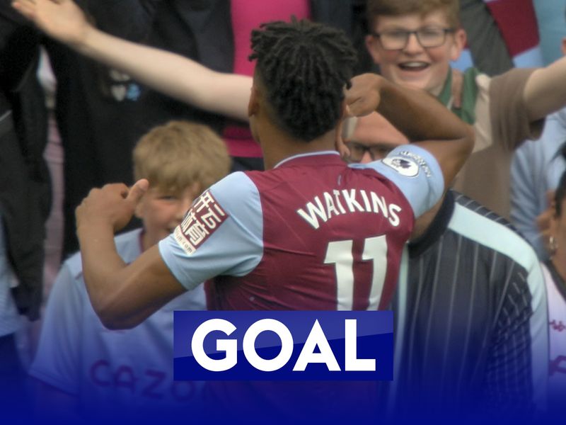 Aston Villa 2-1 Brighton: Ollie Watkins on target as Unai Emery's