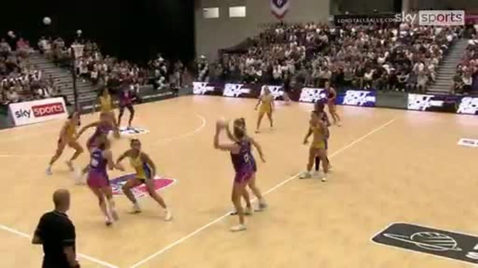 Loughborough Lighting 8257 Team Bath Netball Super League Highlights
