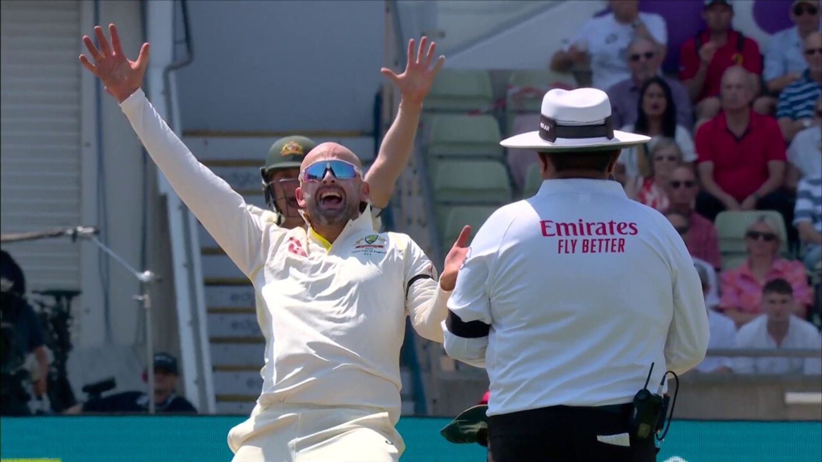 'A much needed wicket for Australia' Ollie Pope departs after review